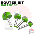Ball Nose Router Bit Shank 6mm