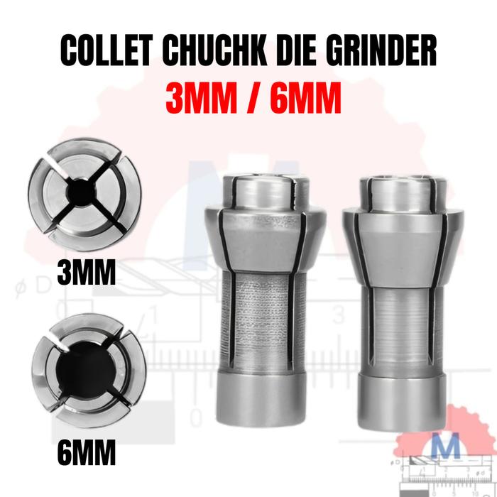 Collet Untuk Die Grinder 3mm 6mm