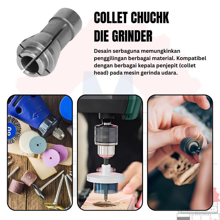 Collet Untuk Die Grinder 3mm 6mm