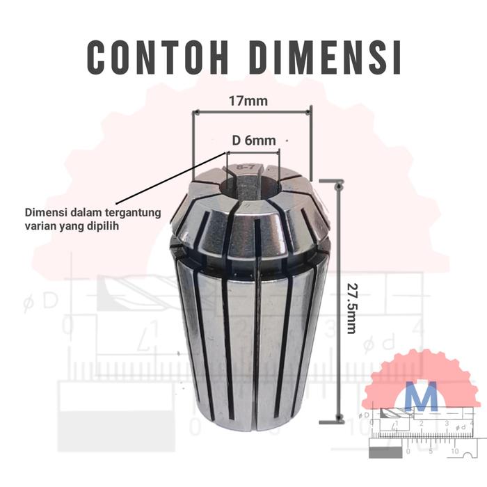 Adapter Collet Chuck ER16 Spring Collet CNC ER16