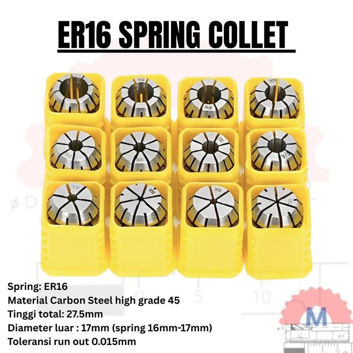 Adapter Collet Chuck ER16 Spring Collet CNC ER16