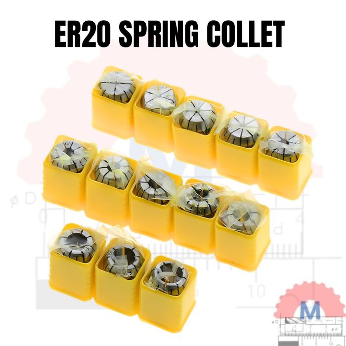 Adapter Collet Chuck ER20 Spring Collet CNC ER20