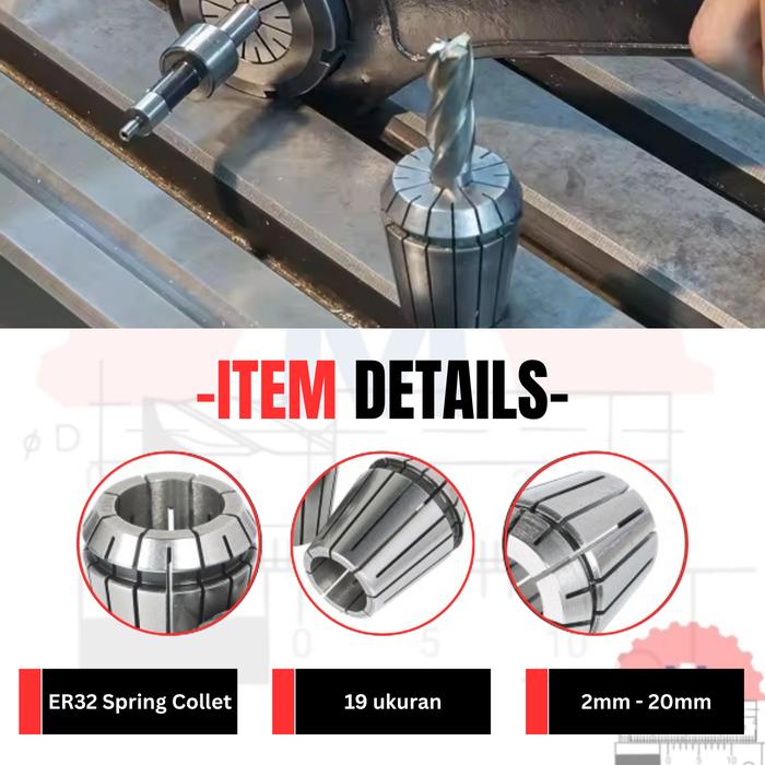 Adapter Collet Chuck ER32 Spring Collet CNC ER32