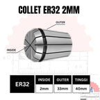 Adapter Collet Chuck ER32 Spring Collet CNC ER32