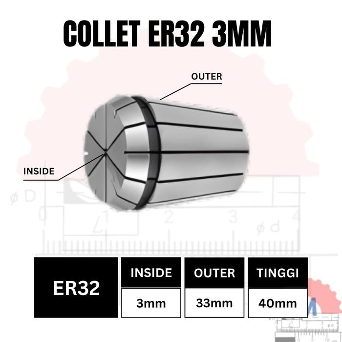 Adapter Collet Chuck ER32 Spring Collet CNC ER32