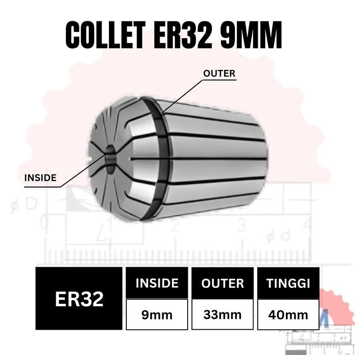 Adapter Collet Chuck ER32 Spring Collet CNC ER32