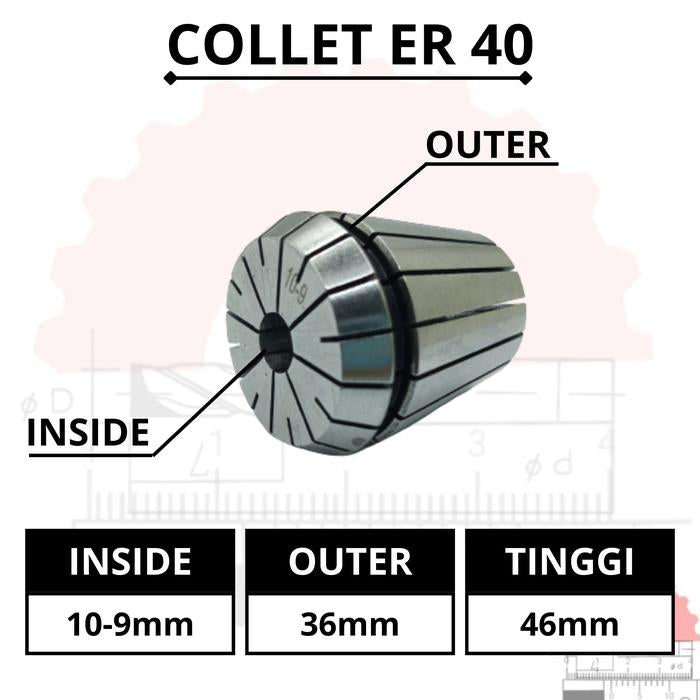 Adapter Collet Chuck ER40 Spring Collet CNC ER40
