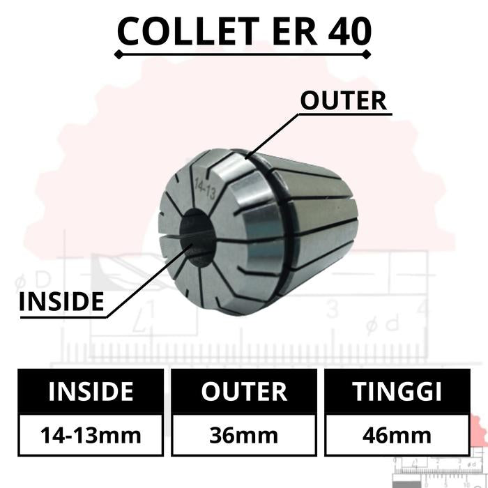Adapter Collet Chuck ER40 Spring Collet CNC ER40
