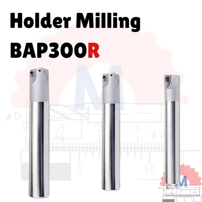 Facemill Holder BAP300R Untuk Insert APMT