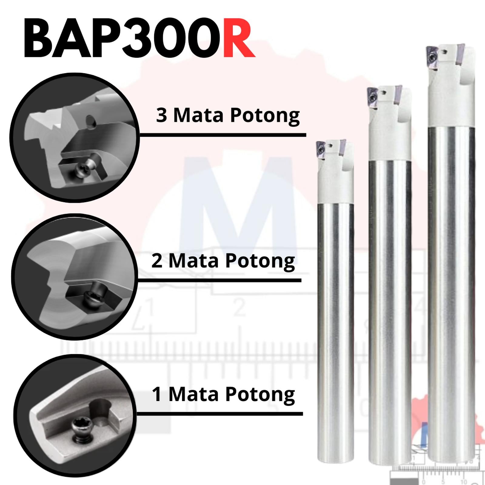Facemill Holder BAP300R Untuk Insert APMT