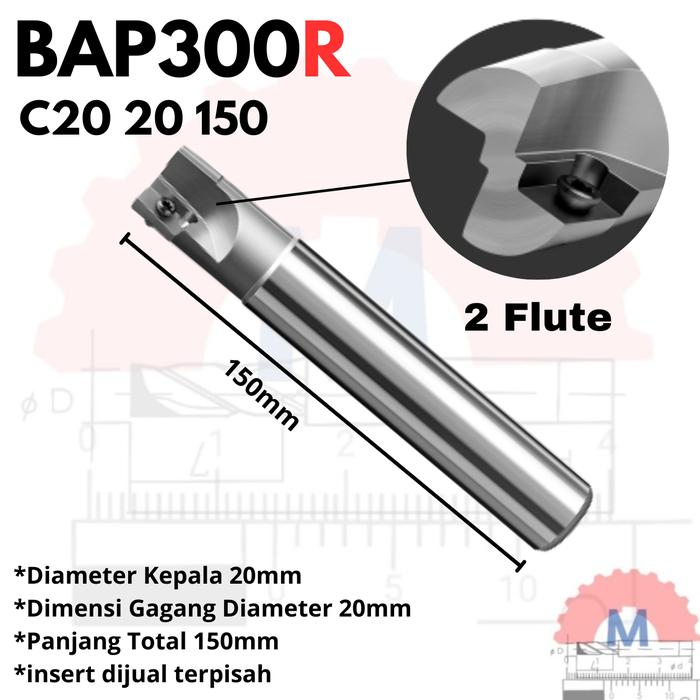 Facemill Holder BAP300R Untuk Insert APMT