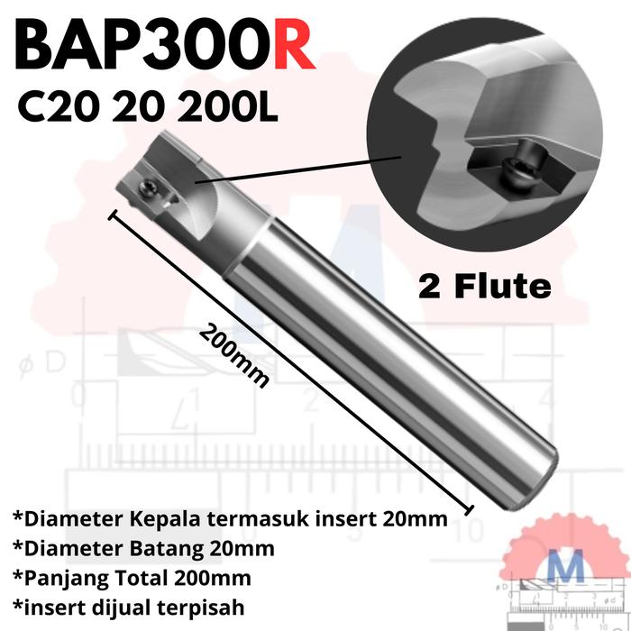 Facemill Holder BAP300R Untuk Insert APMT
