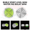 Waterpas Bulat Mini 32mm Bubble Spirit Level Resolution 1°