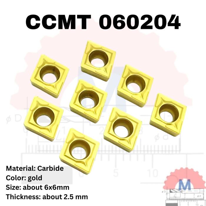 Insert Bubut CCMT Carbide Turning Series