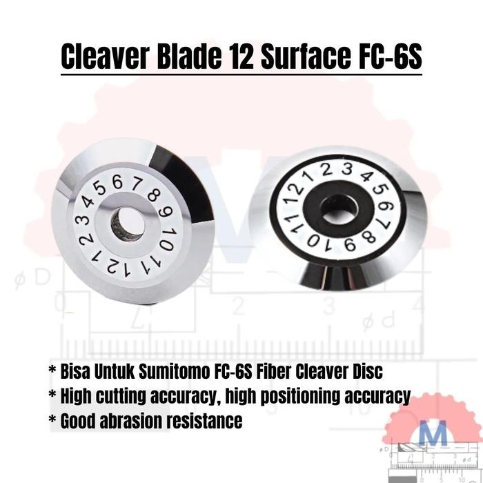 Fiber Optic Cleaver Blade Optical Fiber Cutting Wheel