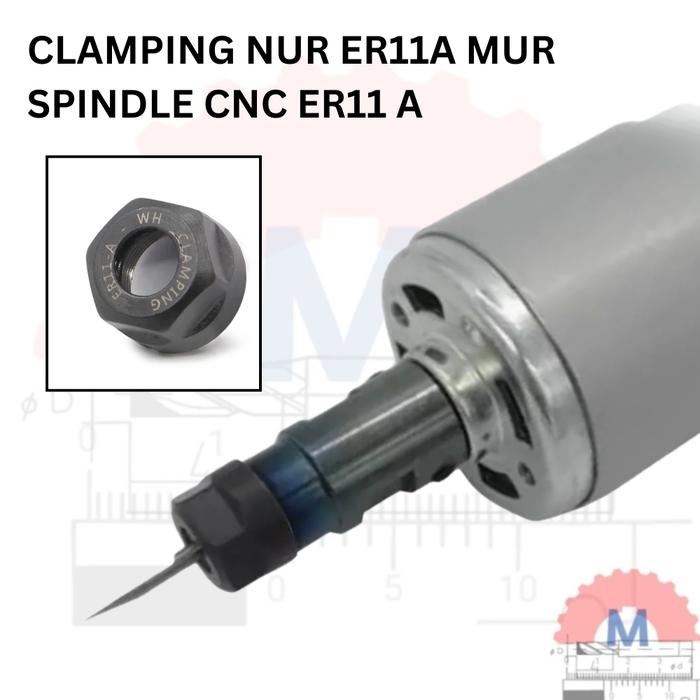 Clamping Nut ER11A Spindle Collet Chuck CNC