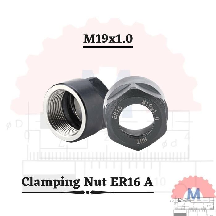 Clamping Nut ER16A Spindle Collet Chuck CNC