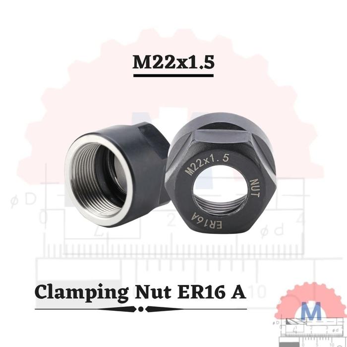 Clamping Nut ER16A Spindle Collet Chuck CNC