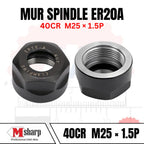 Clamping Nut ER20A Spindle Collet Chuck CNC