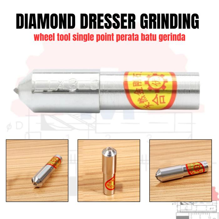 Diamond Dresser Grinding Wheel Tool Single Point HL1