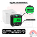 Digital Inclinometer Level Box Magnetic Base Alat Ukur Sudut Kemiringan