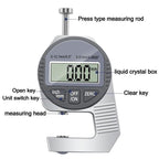 Digital Thickness Gauge Alat Ukur Ketebalan Plastik Plat Kertas dll