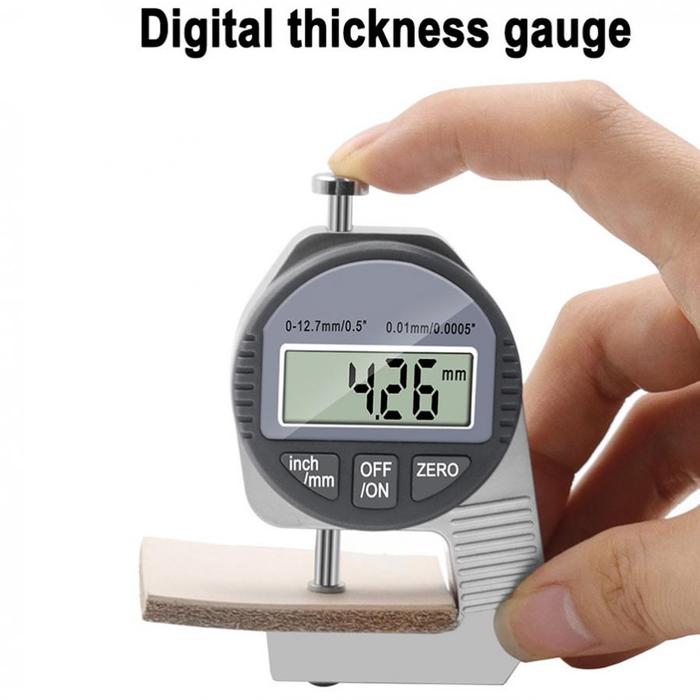 Digital Thickness Gauge Alat Ukur Ketebalan Plastik Plat Kertas dll