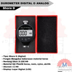 Durometer Shore Hardness Tester Alat Ukur Kekerasan Karet Plastik