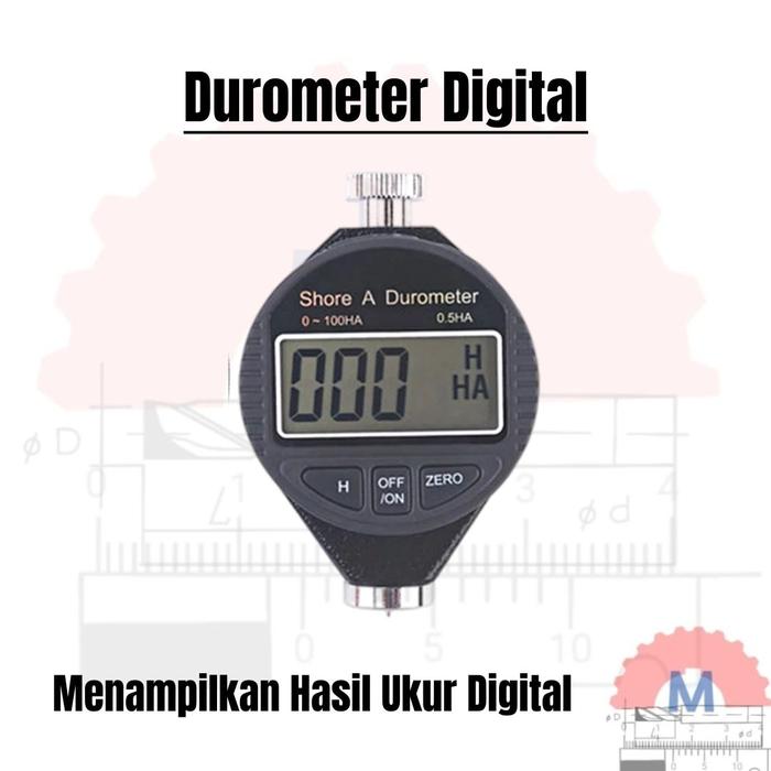Durometer Shore Hardness Tester Alat Ukur Kekerasan Karet Plastik