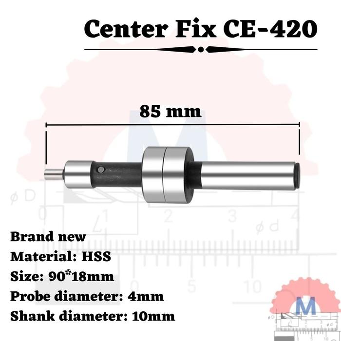 Edge Finder Vertex CE420 10mm Centro Center Finder CNC Milling
