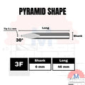 Mata Grafir V Bit Pyramid CNC Router Carbide Shank 6mm