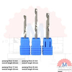Endmill 1F Spiral 3.175mm Single Flute CNC Router Bit