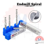 Endmill 2 Flute Spiral 3.175mm CNC Router Bit Carbide