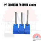 Straight Endmill 2 Flute 4mm Carbide CNC Router Bit