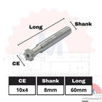T Slot Cutter Endmill D10 Carbide CNC Milling Tool