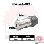 ER11A Collet Chuck Extension Rod Adapter