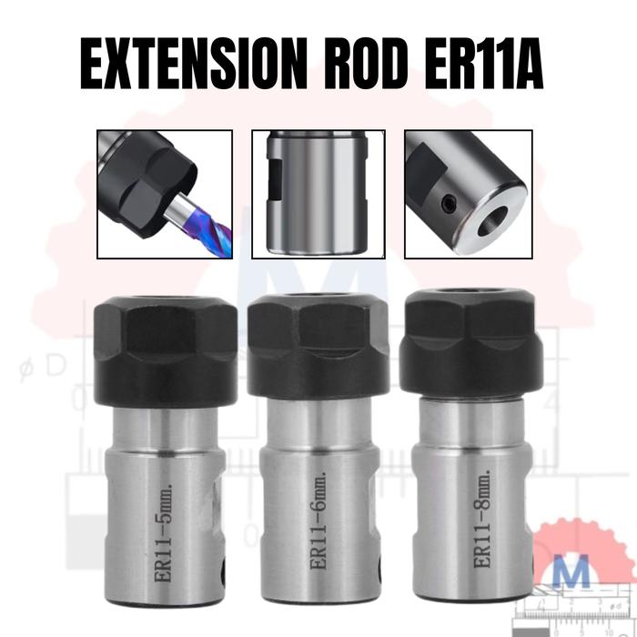 ER11A Collet Chuck Extension Rod Adapter