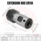 ER11A Collet Chuck Extension Rod Adapter