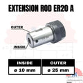 ER20A Collet Chuck Extension Rod Adapter