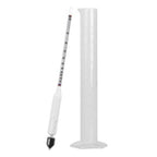 Alcohol Hydrometer Ethanol Tester Set 0-50 & 0-100