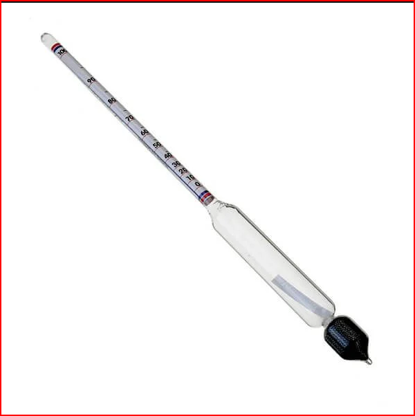 Alcohol Hydrometer Ethanol Tester Set 0-50 & 0-100