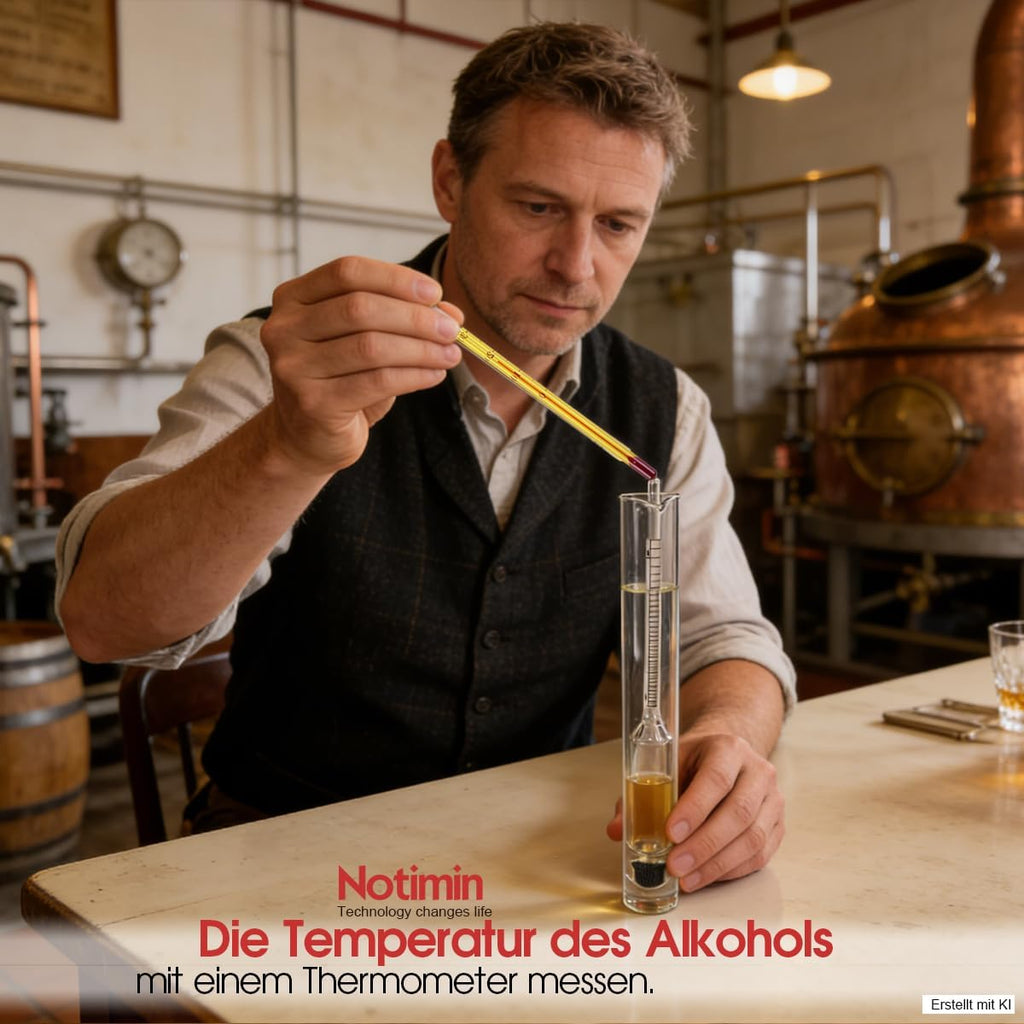 Alcohol Hydrometer Ethanol Tester Set 0-50 & 0-100