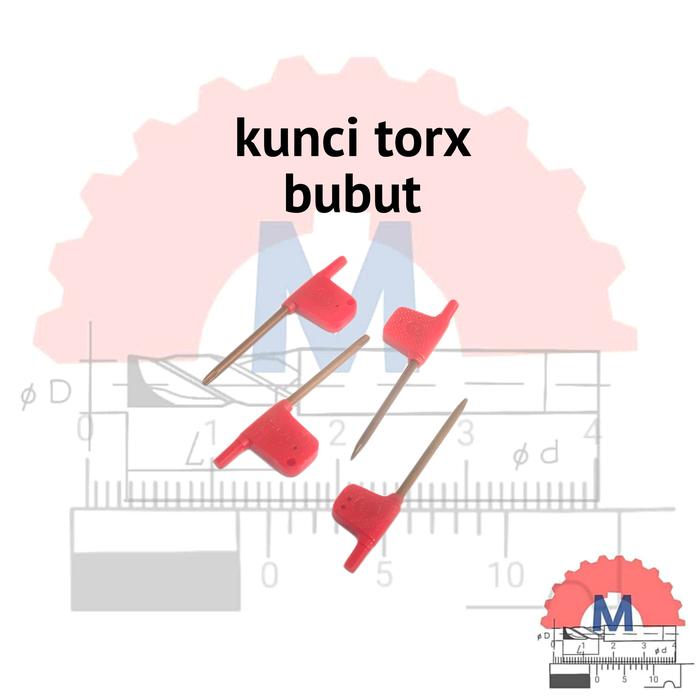 Kunci Holder Bubut Bintang Torx T Series