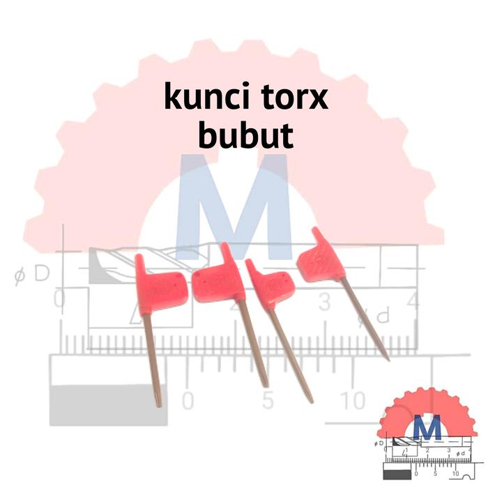 Kunci Holder Bubut Bintang Torx T Series
