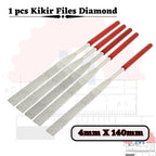 Kikir Diamond Mini 4mm x 140mm Finishing Tool