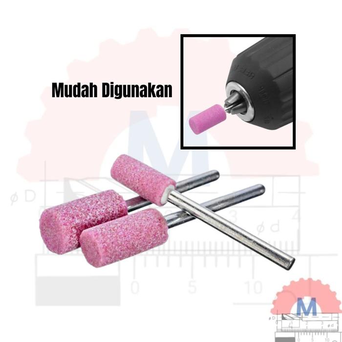 Mounted Stone Grinding Bit 3mm Shank Polishing Tool