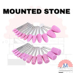 Mounted Stone Grinding Bit 3mm Shank Polishing Tool