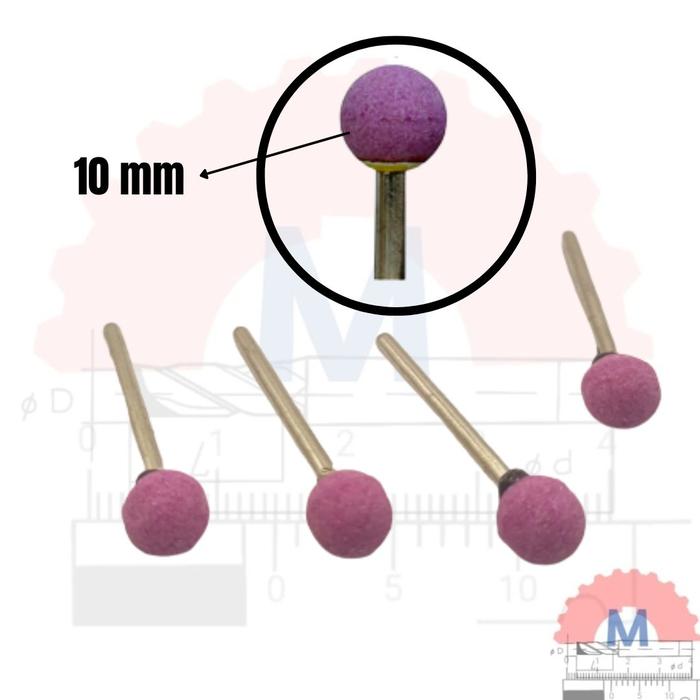 Mounted Stone Grinding Bit 3mm Shank Polishing Tool