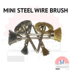 Steel Wire Brush Mini Grinder 3mm Shank Cleaning Tool