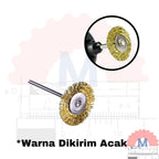 Steel Wire Brush Mini Grinder 3mm Shank Cleaning Tool